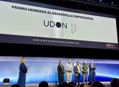 Noticias franquicia UDON Asian Food recibe el Premio a Mejor Desarrollo Empresarial en HIP 2025
